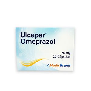 Ulcepar Omeprazol 20 Mg X 20 Caps