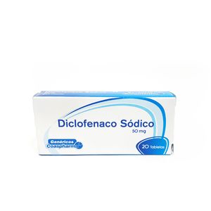 Diclofenaco 50 Mg X 20 Tabl