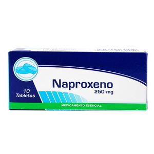 Naproxeno 250 Mg X 10 Tabl