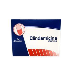 Clindamicina 300 Mg X 24 Cap