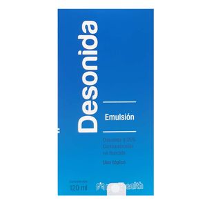 Desonida 0.05% Emulsion X 120 Ml