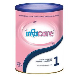 Formula Infantil Infacare 1 X 400 Gr