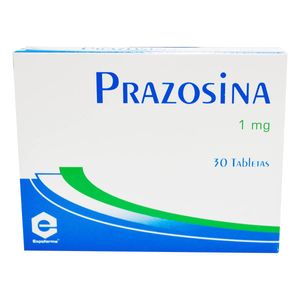 Prazosina 1 Mg X 30 Tabl