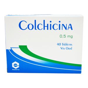 Colchicina 0.5 Mg X 40 Tabl