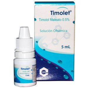 Timolet Timolol 05 Oftalmico X 5 Ml