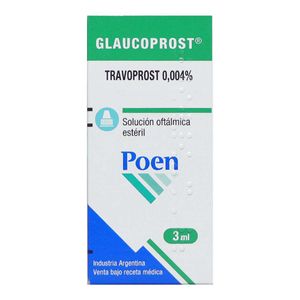 Glaucoprost Travoprost 0.004% Solucion Oftalmico X 3 Ml