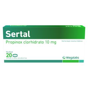 Sertal Propinox 10 Mg X 20 Comp