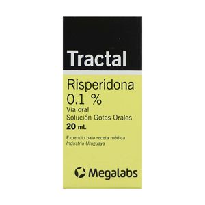 Tractal Risperidona Gotas 0.1% X 20 Ml