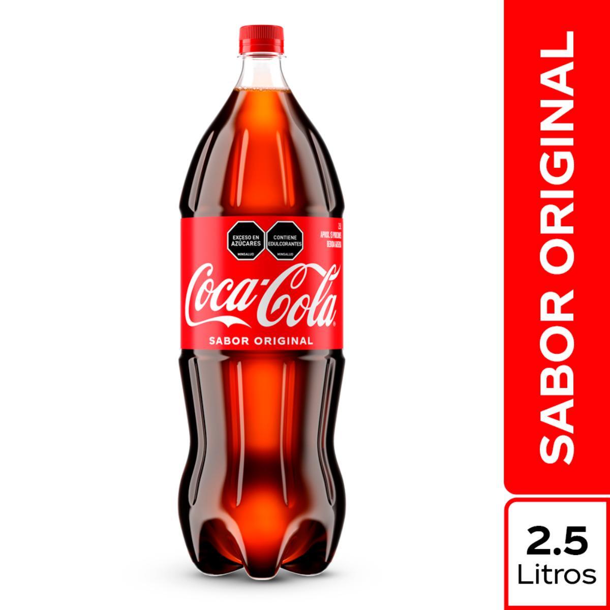 GASEOSA COCA COLA MENOS AZUCAR BOT X 2.5 LT