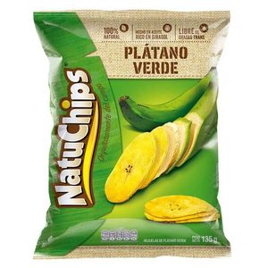 Natuchips Platano Verde X 135 Gr