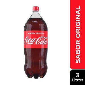 Gaseosa Coca Cola Menos Azucar Botella X 3 Lt