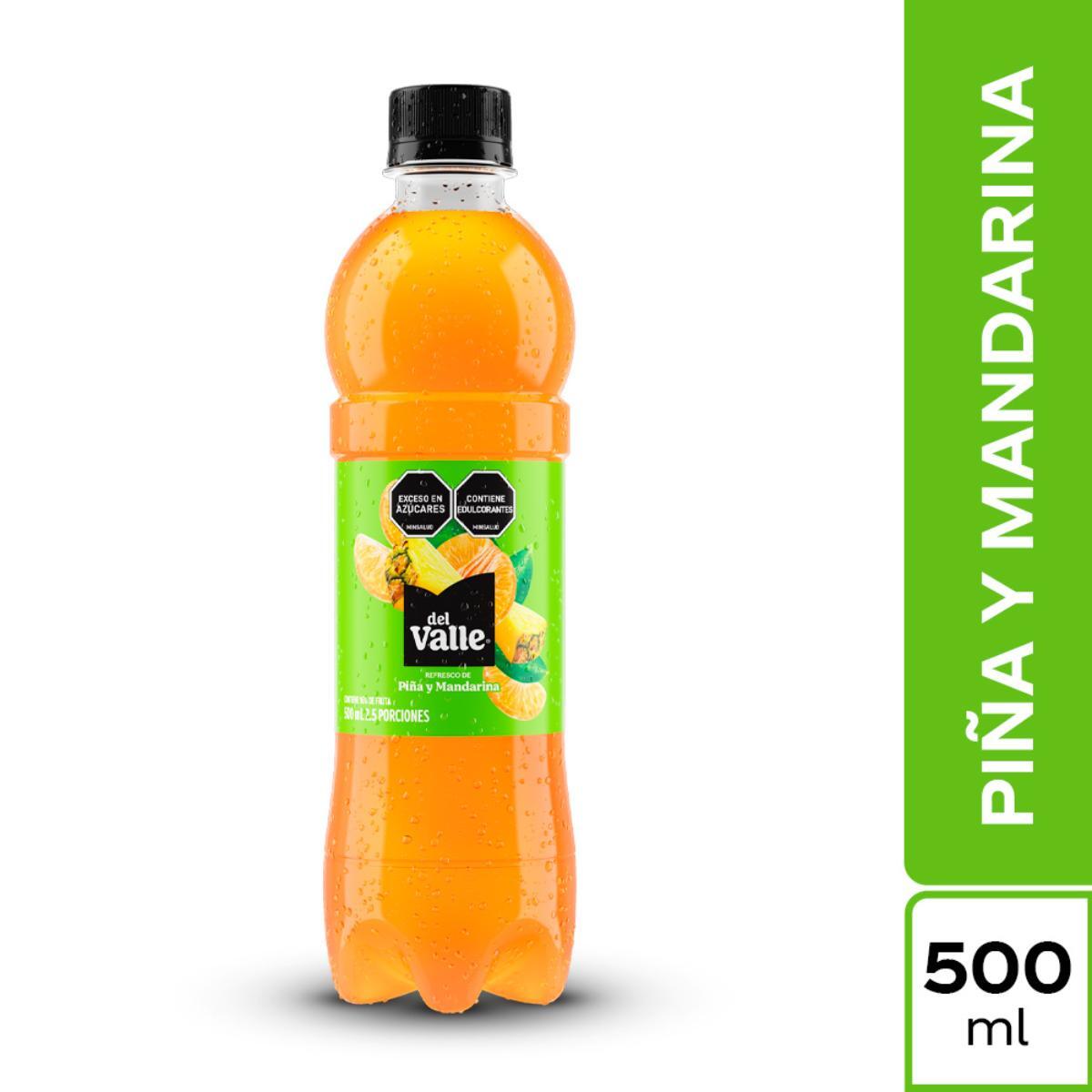 JUGO DEL VALLE FRUTAL MANDARINA-PINA BOTELLA X 500 ML