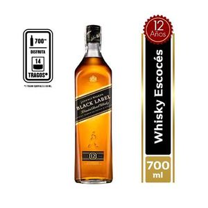 Whisky Black Label  X 700 Ml