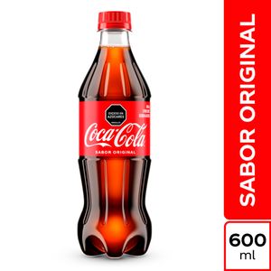 Gaseosa Coca Cola Botella X 600 Ml