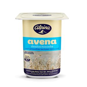 Avena Deslactosada Vaso X 250 Gr