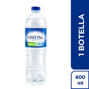 Agua Cristal Bot X 600 Ml