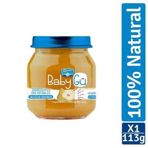 Compota Baby Gu Pera X 113 Gr