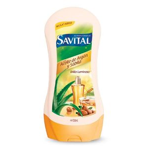 Acondicionador Savital Aceite De Argan Y Sabila X 530 Ml