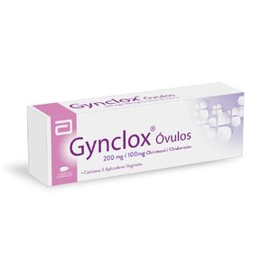 Gynclox Clotrimazol/clindamicina 200/100 Mg Vaginal X 3 Ovulos