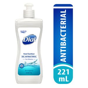 Gel Antibacterial Dial Glicerina X 221 Ml-