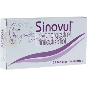 Sinovul Etinilestradiol/levonorgestrel 30/150 Mcg X 21 Tabl