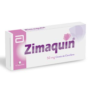 Zimaquin Clomifeno 50 Mg X 10 Tabl