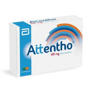 Attentho Atomoxetina 40 Mg X 30 Caps