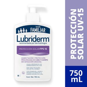 Crema Lubriderm Uv-15 X 750 Ml