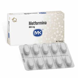 Metformina 850 Mg X 30 Tabl