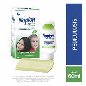 Nopion Plus Permetrina 1 Mcg  X 60 Gr