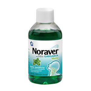 Noraver Solucion Bucal Menta X 120 Ml