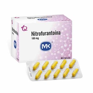 Nitrofurantoina 100 Mg Caja X 40 Capsulas