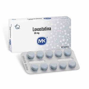 Lovastatina 20 Mg X 30 Tabl