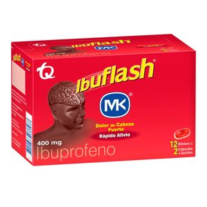 Ibuflash Ibuprofeno 400 Mg X 24 Cap