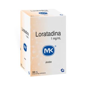 Loratadina 1 Mg/mg Jarabe X 100 Ml