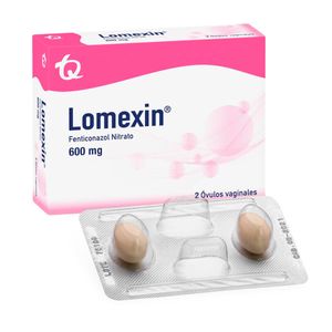Lomexin Fenticonazol Nitrato 600 Mg X 2 Ovulos