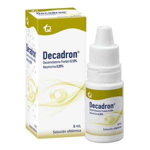 Decadron Dexametason/neomicina 0.10%/0.35% Solucion Oftalmico X 5 Ml