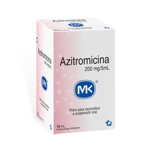 Azitromicina 200 Mg Suspension X 15 Ml