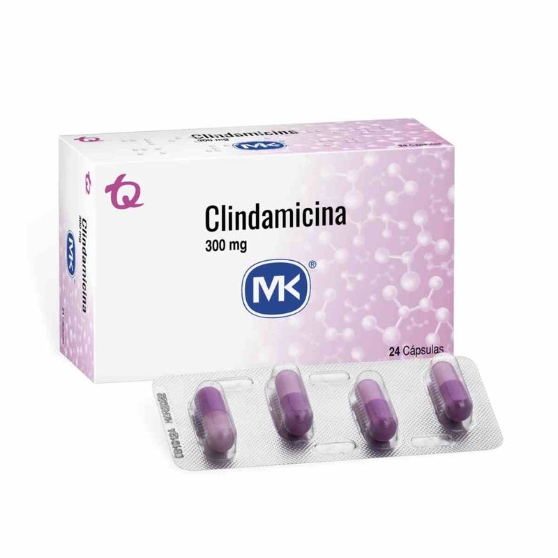 CLINDAMICINA 300 MG CAJA X 24 CAP