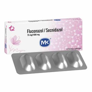 Fluconazol + Secnidazol 75/1000 Mg X 4 Tabl