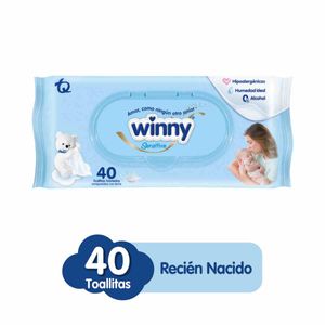 Toallas Humedas Winny Recien Nacido X 40 Und