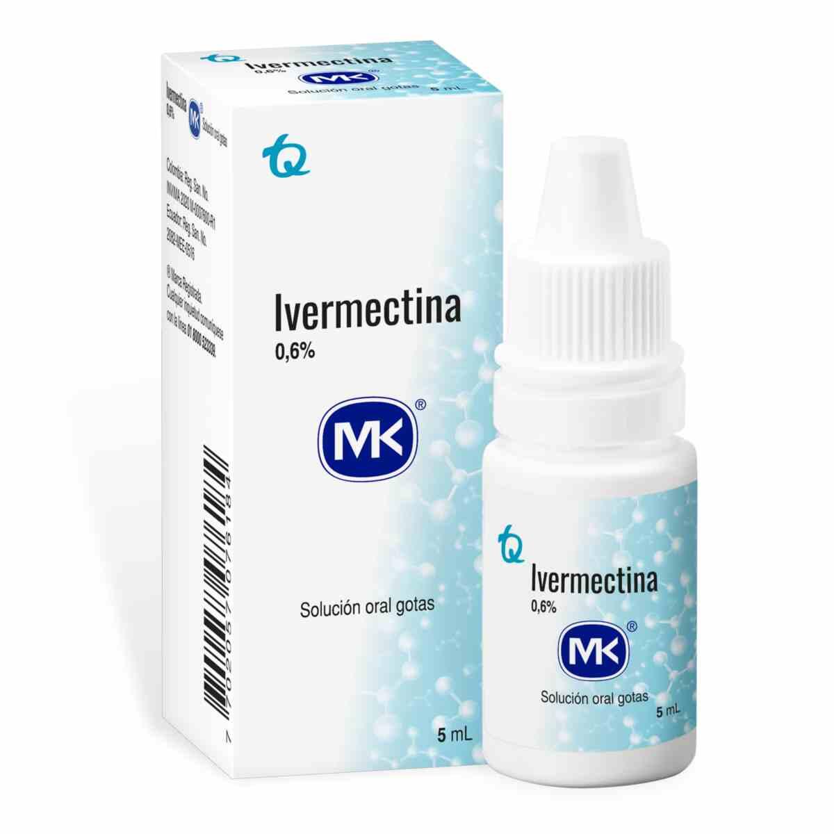 IVERMECTINA 0.6% GOTAS FRASCO X 5 ML