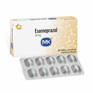 Esomeprazol 20 Mg X 30 Tab