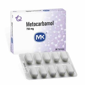 Metocarbamol 750 Mg X 20 Tabl