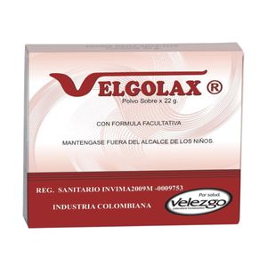 Velgolax Purgante Original Sobre X 22 Gr
