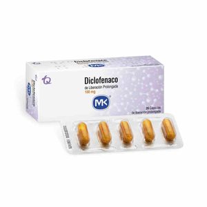 Diclofenaco R 100 Mg X 20 Cap