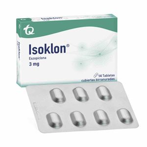 Isoklon Eszopiclona 3 Mg X 14 Tabl