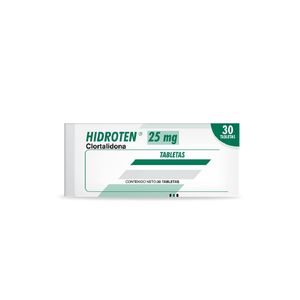 Hidroten Clortalidona 25 Mg X 30 Tabl