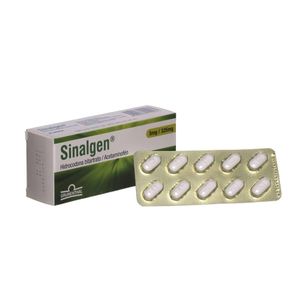 Sinalgen Acetaminofen/hidrocodona 325/5 Mg X 30 Tabl
