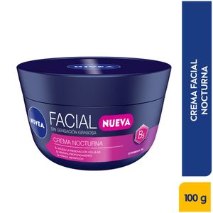 Crema Facial Nivea Crema Nocturna X 100 Ml